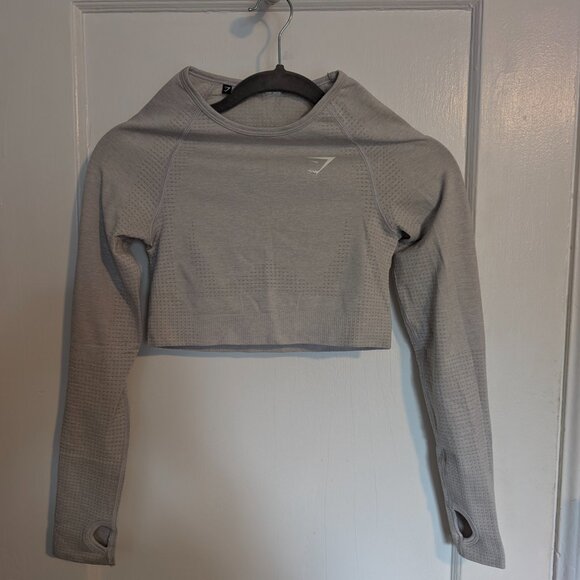 Gymshark Vital Seamless Long Sleeve Crop Top - Picture 3 of 6